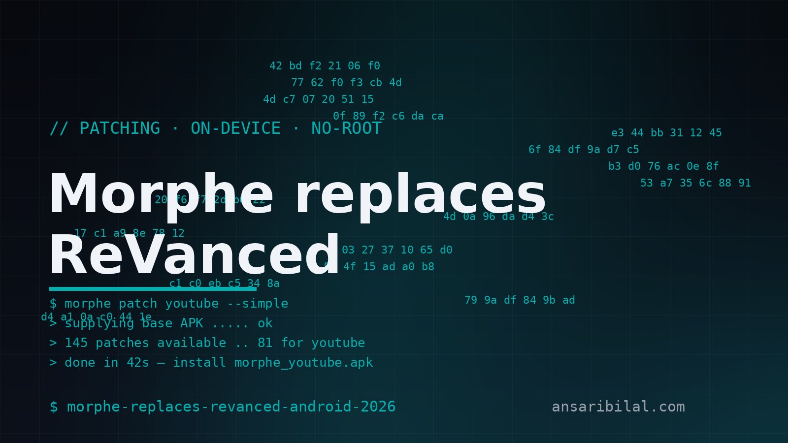 Morphe Quietly Replaced ReVanced for Patched YouTube (What Changed)